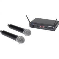 Samson Concert 288 Dual-Channel Wireless Handheld Microphone System with Q6 Capsules (Band H)