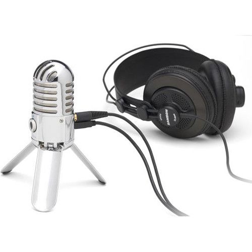  Samson Meteor Mic USB Studio Condenser Microphone (White)