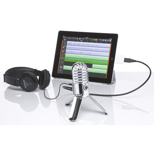  Samson Meteor Mic USB Studio Condenser Microphone (White)