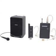 Samson XP106 Compact Bluetooth PA System and Wireless Headset Kit