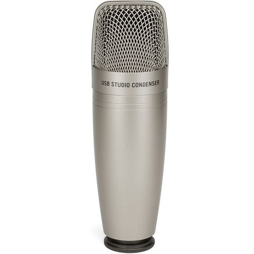  Samson C01U Pro USB Studio Condenser Microphone (Silver)