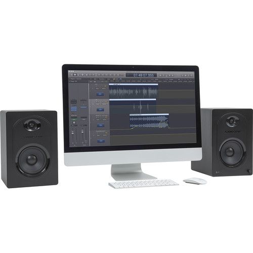  Samson MediaOne M50 Powered Studio Monitors (Pair)