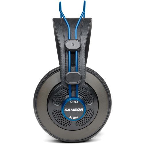  Samson SR850B Semi-Open Studio Headphones (Blue)