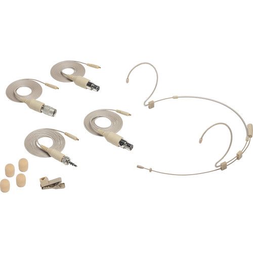  Samson DE50x Omnidirectional Micro-Miniature Headset Microphone for Wireless Transmitters (Beige)