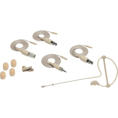  Samson SE50x Omnidirectional Earset Microphone for Wireless Transmitters (Beige)