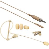 Samson SE10T Earset Microphone with Miniature Condenser Capsule with Hardwired 3.5mm Connector (Beige)