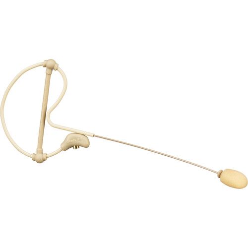  Samson SE10T Earset Microphone with Miniature Condenser Capsule with Hardwired 3.5mm Connector (Beige)