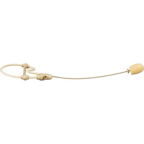  Samson SE10T Earset Microphone with Miniature Condenser Capsule with Hardwired 3.5mm Connector (Beige)