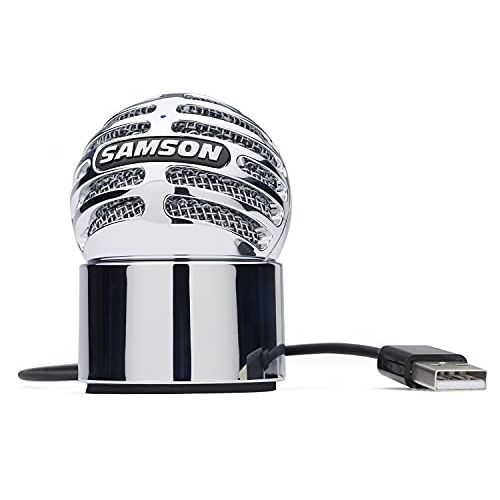  Samson Technologies Samson Meteorite USB Condenser Microphone, Chrome