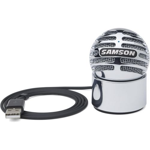  Samson Technologies Samson Meteorite USB Condenser Microphone, Chrome