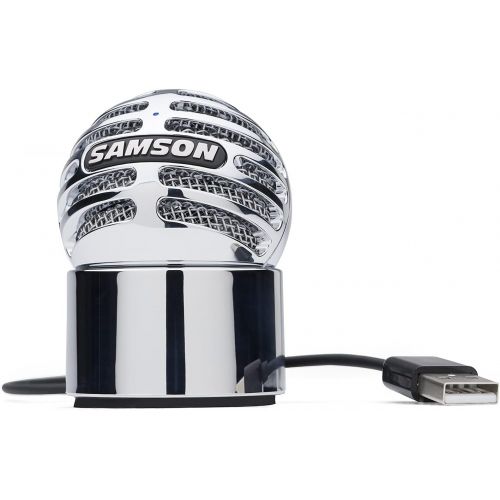 Samson Technologies Samson Meteorite USB Condenser Microphone, Chrome