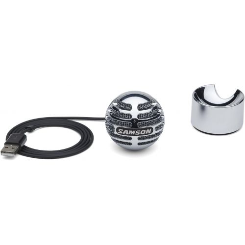  Samson Technologies Samson Meteorite USB Condenser Microphone, Chrome