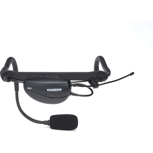  삼손 SW7A7SQE-K5 에어라인 피트니스 헤드셋 무선 시스템 Samson AirLine 77 AH7 Fitness Headset Wireless System (Channel K5) 