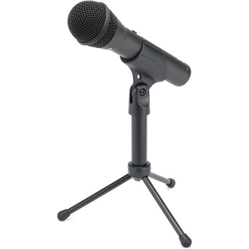  SAMSON Q2U Handheld Dynamic USB Microphone Recording and Podcasting Pack (Black)