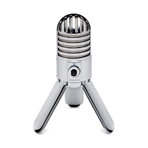  [아마존베스트]Samson Technologies Samson Meteor Mic USB Studio Condenser Microphone (Chrome)