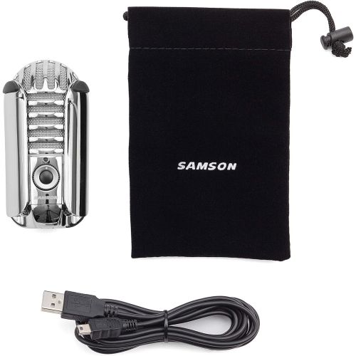  [아마존베스트]Samson Technologies Samson Meteor Mic USB Studio Condenser Microphone (Chrome)