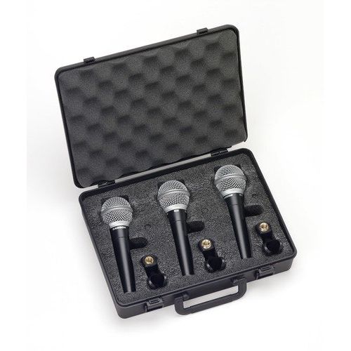  Samson R21 Dynamic Vocal Microphone - 3-Pack with Case