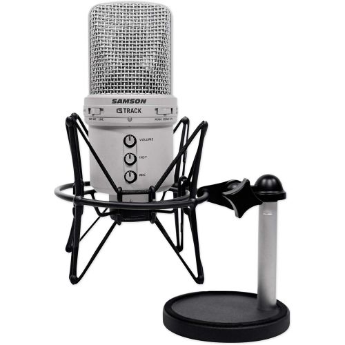  [아마존베스트]Samson Technologies Samson Shockmount Bracket for G-track USB Microphone with Cut-Out for Controls