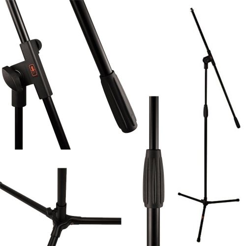  Samson Technologies Samson Q6 Dynamic Supercardioid Handheld Mic (3-pack) + Tripod Base Mic stand + Mic Cable + Strapeez