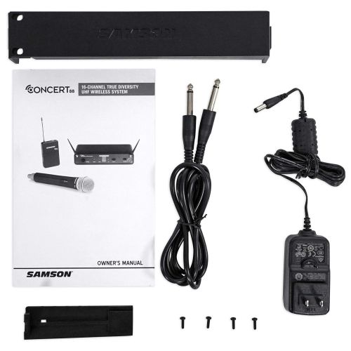  Samson Technologies SAMSON Concert 88 Wireless Handheld UHF Microphone Mic For Church Sound Systems