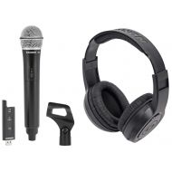/Samson Technologies Samson Stage XPD2 USB Digital Wireless Podcast Broadcast Microphone+Headphones
