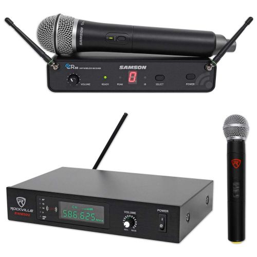  Samson Technologies SAMSON Concert 88 Wireless Handheld 16-Channel UHF Microphone+Free Mic System