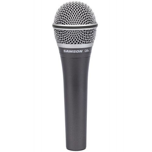  Samson Technologies Samson Q8X Dynamic Handheld Microphone with Knox Boom Arm Stand, Pop Filter and XLR Cable