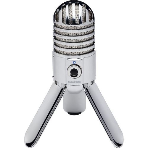  Samson Technologies Samson - Meteor USB Microphone with noise cancellation software - New, Open Box