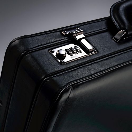 쌤소나이트 Samsonite Bonded Leather Attache, Black