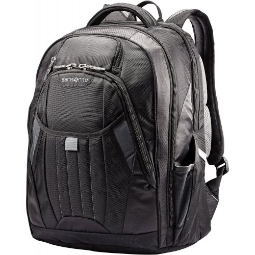 쌤소나이트 Samsonite Tectonic 2 Large Backpack, Black, 18 x 13.3 x 8.6