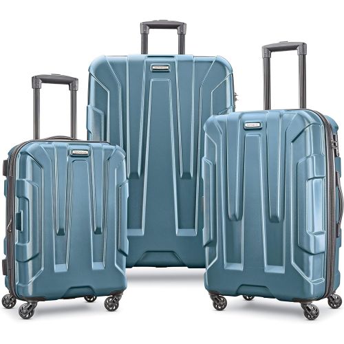 쌤소나이트 Samsonite Centric Hardside Expandable Luggage with Spinner Wheels, Teal