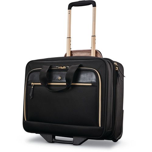 쌤소나이트 Samsonite Mobile Solution Upright Wheeled Mobile Office (Black)