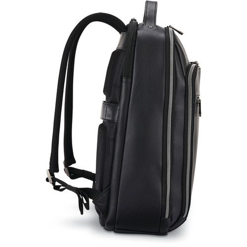 쌤소나이트 Samsonite Classic Leather Backpack (Black)