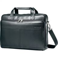 Samsonite Leather Slim Brief with 15.6