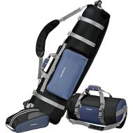 Samsonite Unisex Samsonite For Athalon - Deluxe 3-Piece Golf Travel Set