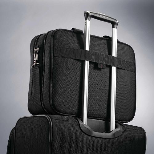 쌤소나이트 Samsonite Xenon 3.0 Two Gusset Brief-Checkpoint Friendly Laptop Bag, Black, One Size