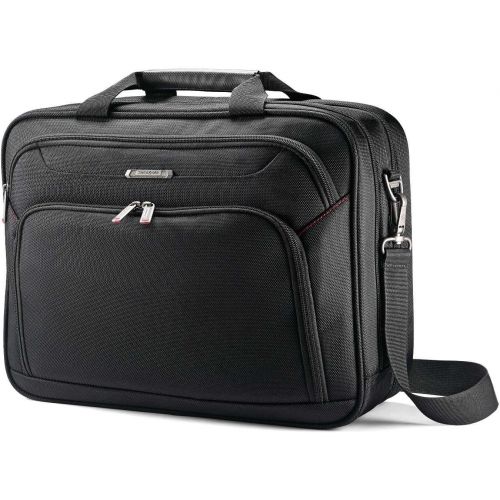 쌤소나이트 Samsonite Xenon 3.0 Two Gusset Brief-Checkpoint Friendly Laptop Bag, Black, One Size