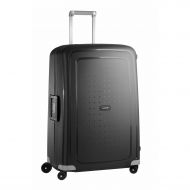 Samsonite SCure Hardside Checked Luggage with Spinner Wheels, 28 Inch, Black