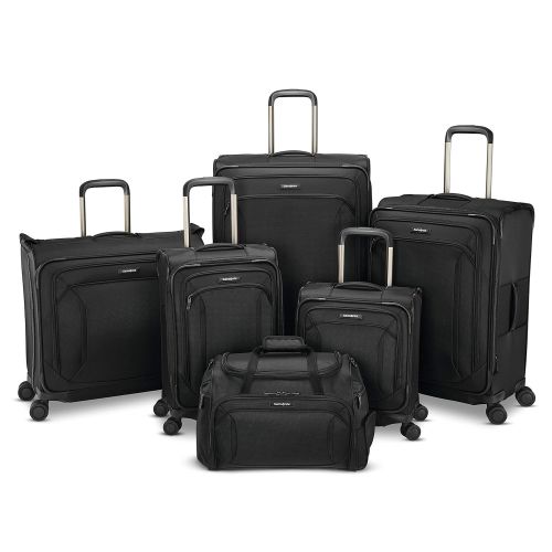 쌤소나이트 Samsonite Lineate Duet Wheeled Garment Bag, Obsidian Black