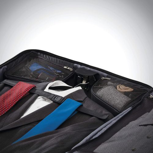 쌤소나이트 Samsonite Lineate Duet Wheeled Garment Bag, Obsidian Black