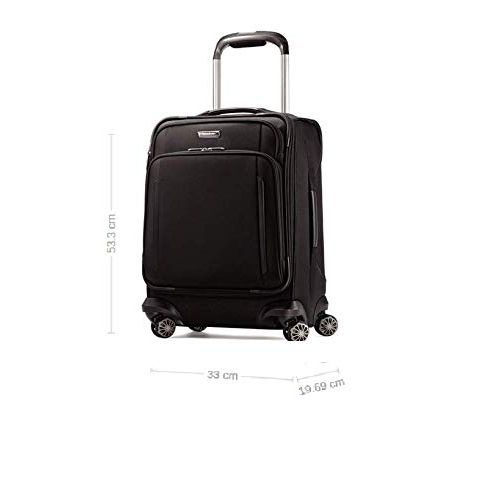 쌤소나이트 Samsonite Silhouette Xv Softside Spinner 19, Black