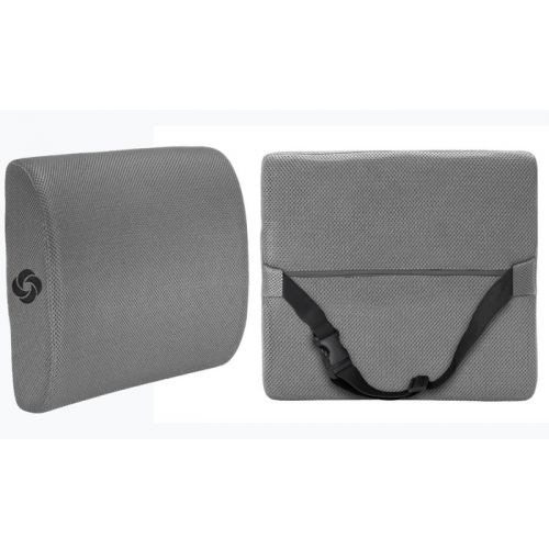 쌤소나이트 Samsonite Memory Foam Car Seat Lumbar Support Cushion