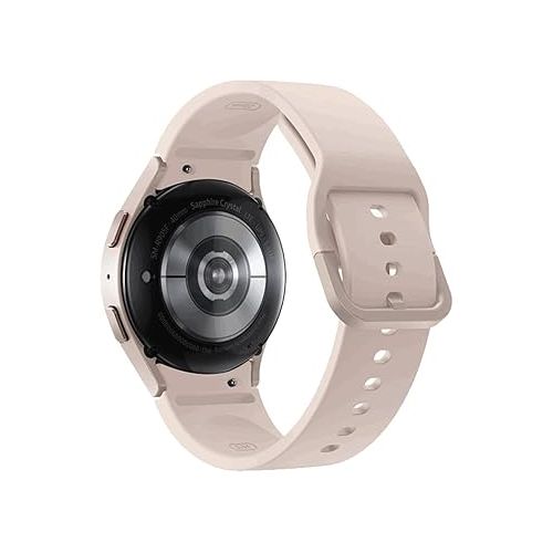 삼성 SAMSUNG Galaxy Watch 5 40mm Bluetooth Smartwatch w/Body, Health, Fitness and Sleep Tracker, Sapphire Crystal Glass, Enhanced GPS Tracking, US Version, Pink Gold Bezel w/Pink Band (Renewed)