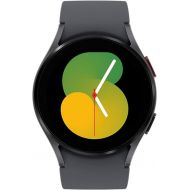SAMSUNG Galaxy Watch 5 40mm Bluetooth Smartwatch w/Body, Health, Fitness and Sleep Tracker, Improved Battery, Sapphire Crystal Glass, Enhanced GPS Tracking, US Version, Gray (Renewed)