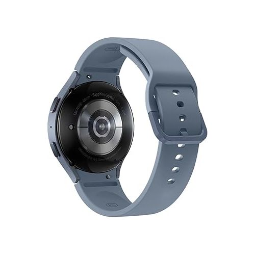 삼성 SAMSUNG Galaxy Watch 5 (44mm, WIFI + 4G LTE) 1.4'' Super AMOLED Smartwatch GPS Bluetooth w/ Advanced Sleep Coaching, Bioactive Sensor, Water Resistant R915U (Fast Charger Bundle, Sapphire) (Renewed)