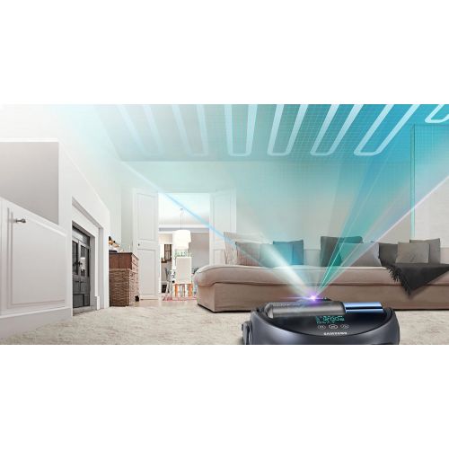 삼성 Samsung POWERbot SR2AJ9040W Wi-Fi Robot Vacuum, Works with Alexa