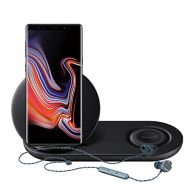 Samsung Galaxy Note 9 Factory Unlocked Phone 512GB with Black Wireless Charger Duo and AKG N200 Bluetooth Earbuds