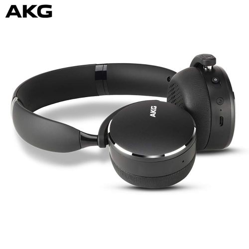 삼성 Samsung AKG Y500 On-Ear Foldable Wireless Bluetooth Headphones - Black (US Version)