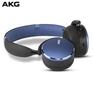 Samsung AKG Y500 On-Ear Foldable Wireless Bluetooth Headphones- Blue (US Version)