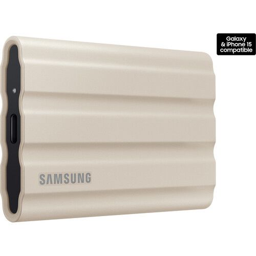 삼성 Samsung 1TB T7 Shield Portable SSD (Beige)